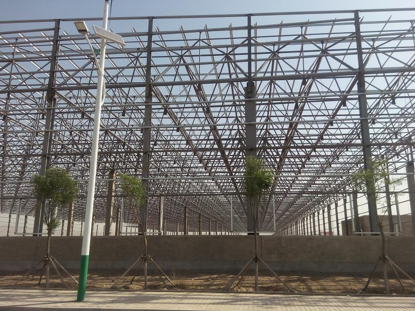 攀枝花汽车工业厂房网架